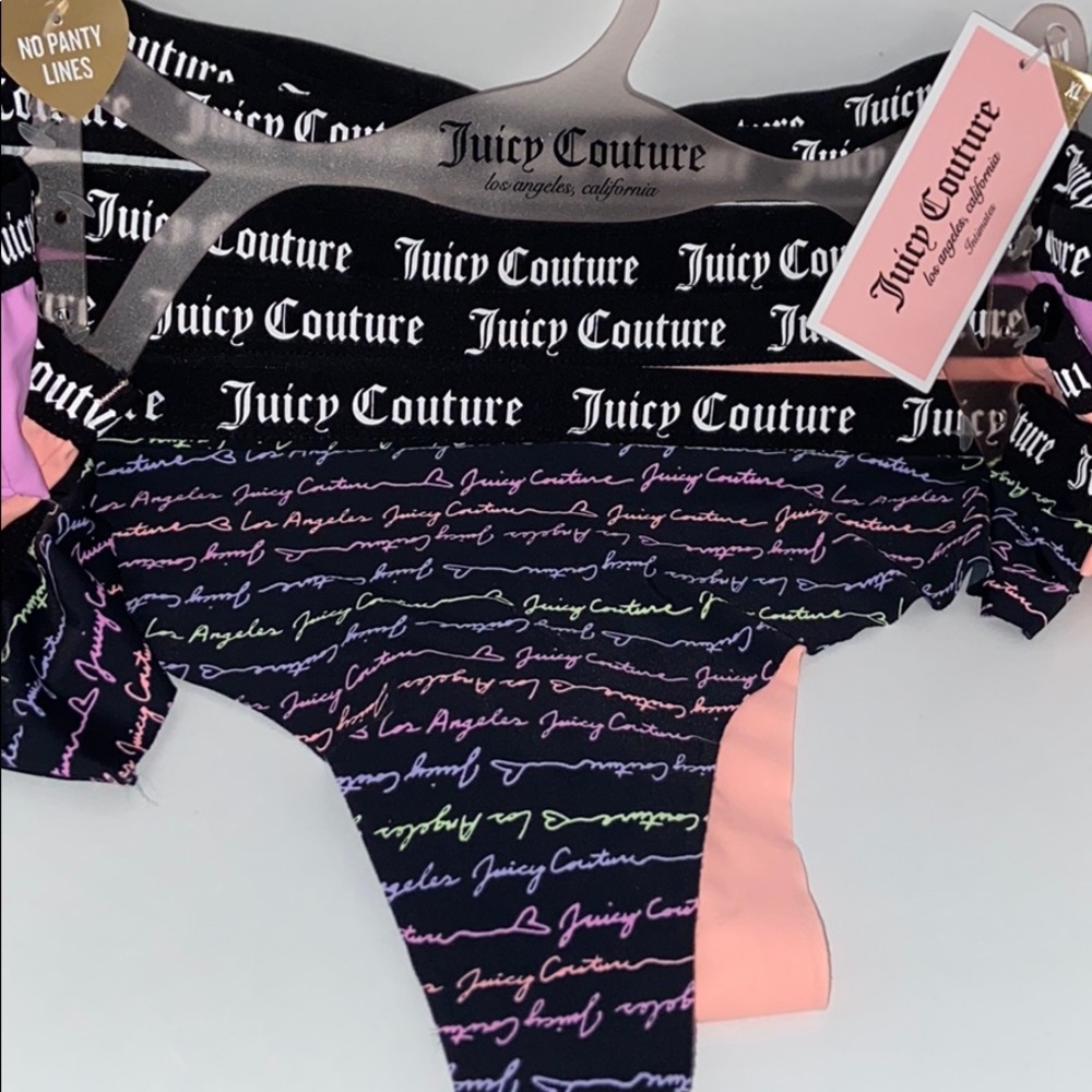 🌸NWT Juicy Couture 5 pack thongs